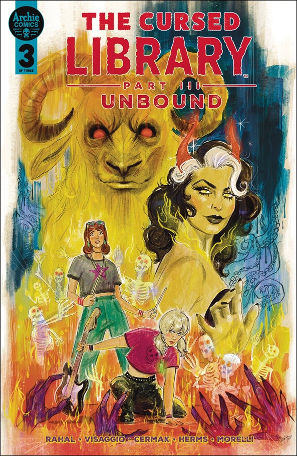 Cursed Library Part Three: Unbound issue 3-D Cover by Suspiria Vilchez