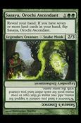 Magic the Gathering: Saviors of Kamigawa (Base Set) card 145 Sasaya, Orochi Ascendant