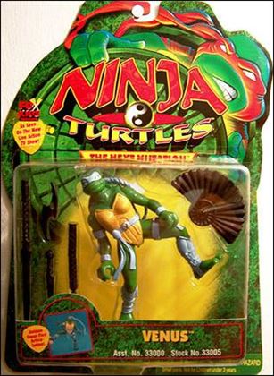 Ninja Turtles: The Next Mutation figure 5 Venus (Brown Accessories)