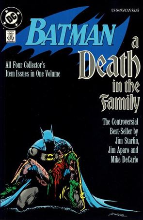 Batman: A Death in the Family issue nn-G Grey Title Cover (7th Printing)