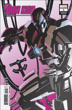 Iron Man 2020 (2020) issue 1-B Pete Woods Premiere Cover