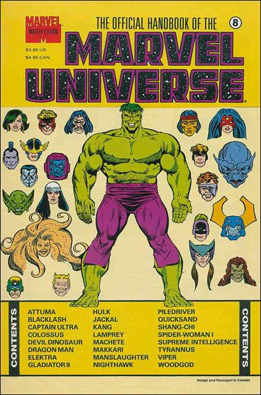 Official Handbook of the Marvel Universe: Master Edition issue 8