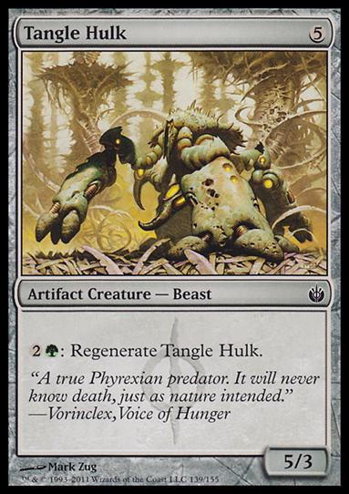 Magic the Gathering: Mirrodin Besieged (Base Set) card 139 Tangle Hulk