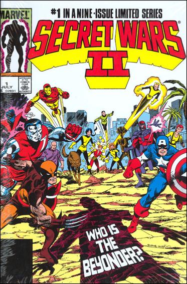 Secret Wars II Omnibus issue nn-B John Byrne Direct Market Dust Jacket