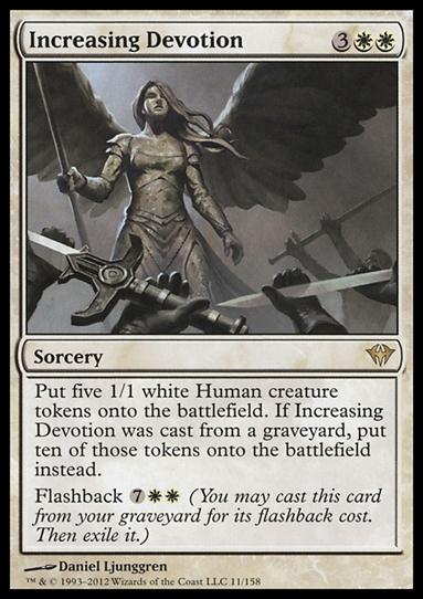 Magic the Gathering: Dark Ascension (Base Set) card 11 Increasing Devotion