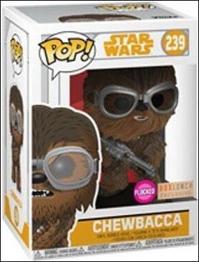 POP! Star Wars figure 239-B Chewbacca (Flocked) BoxLunch Exclusive