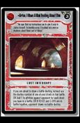 Star Wars: Jabba's Palace Limited (Base Set) card 150 Artoo, I Have A Bad Feeling About This