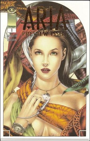 Aria Preview issue 1-B White Linen Cover