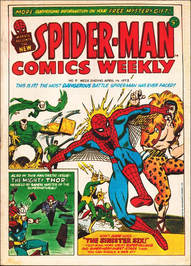 Spider-Man: Comics Weekly (UK) issue 9