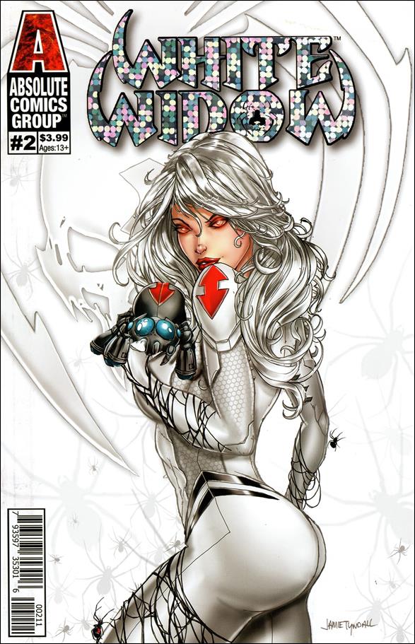 White Widow issue 2 Jamie Tyndall Cover