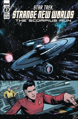 Star Trek: Strange New Worlds - The Scorpius Run issue 2-B Justin Mason Cover