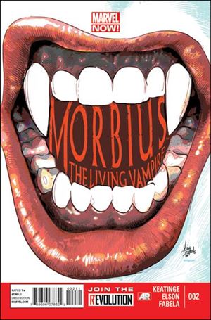 Morbius: The Living Vampire (2013) issue 2 Mike Deodato Jr. Cover