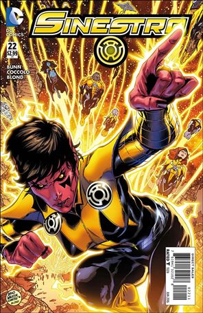Sinestro issue 22 Brad Walker Cover