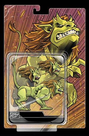 Gargoyles (2022) issue 12-G Brent Schoonover Action Figure Virgin 1:5 Cover