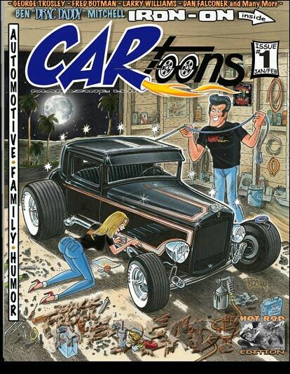 CARtoons (2016) issue 1 Iron-On Edition 1/5000