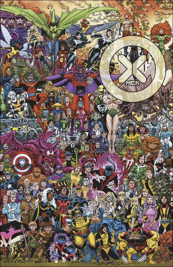 X-Men (2021) issue 35-F Scott Koblish Wraparound Connecting Cover