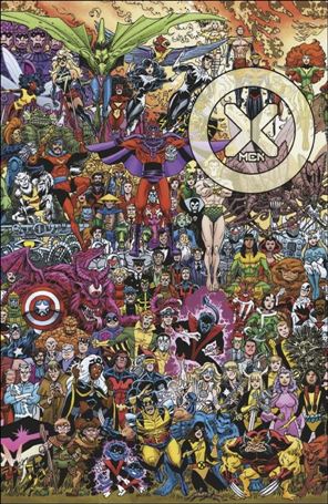 X-Men (2021) issue 35-F Scott Koblish Wraparound Connecting Cover