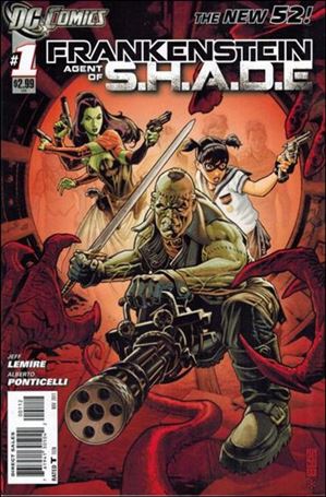 Frankenstein, Agent of S.H.A.D.E. issue 1-B Red Cover (2nd Printing)