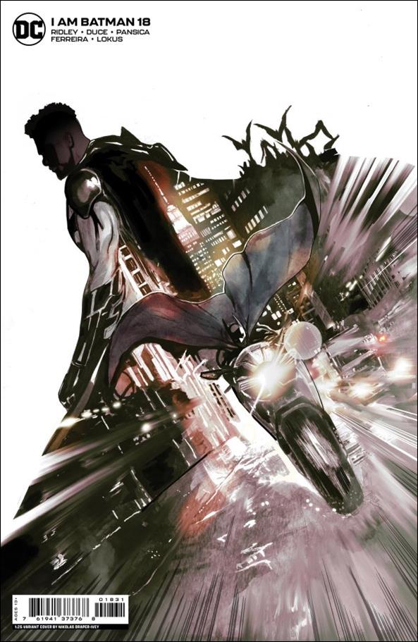 I am Batman issue 18-D Nikolas Draper-Ivey 1:25 Cardstock Cover