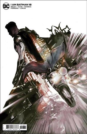 I am Batman issue 18-D Nikolas Draper-Ivey 1:25 Cardstock Cover