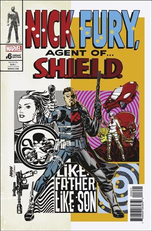 Nick Fury issue 6-B Dave Johnson Cover