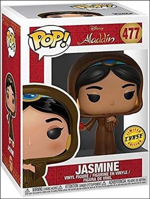 POP! Disney figure 477-B Jasmine (w/ Apple) Chase
