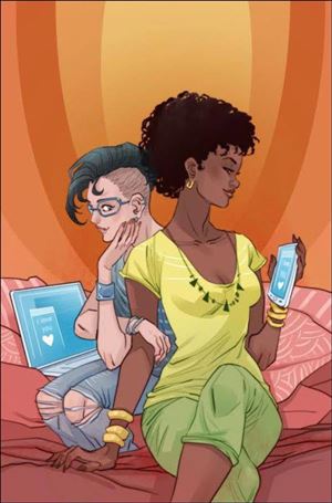 Harbinger: Renegade issue 3-B Marguerite Sauvage Cover