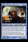 Magic the Gathering: Saviors of Kamigawa (Base Set) card 41 Kaho, Minamo Historian