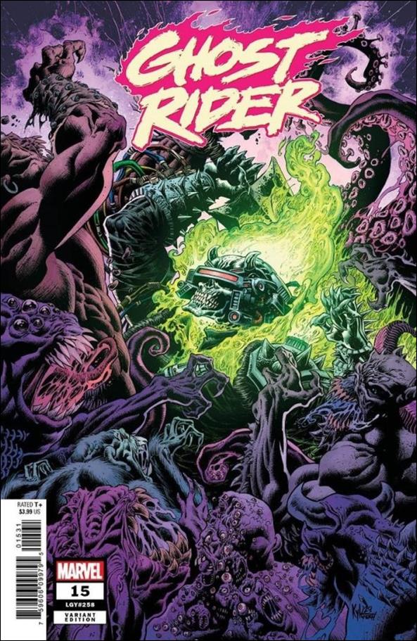 Ghost Rider (2022) issue 15-C Kyle Hotz Cover