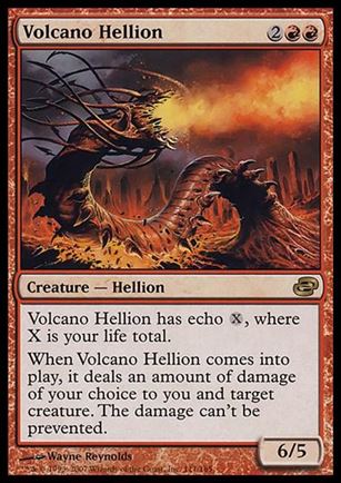 Magic the Gathering: Planar Chaos (Base Set) card 111 Volcano Hellion