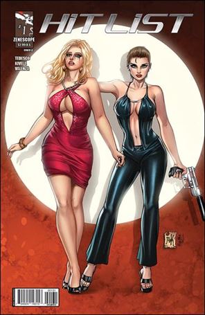 Hit List issue 1-C Mike Krome Cover
