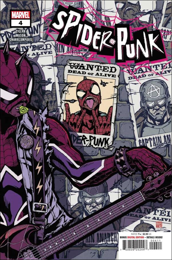 Spider-Punk issue 4 Takashi Okazaki Cover