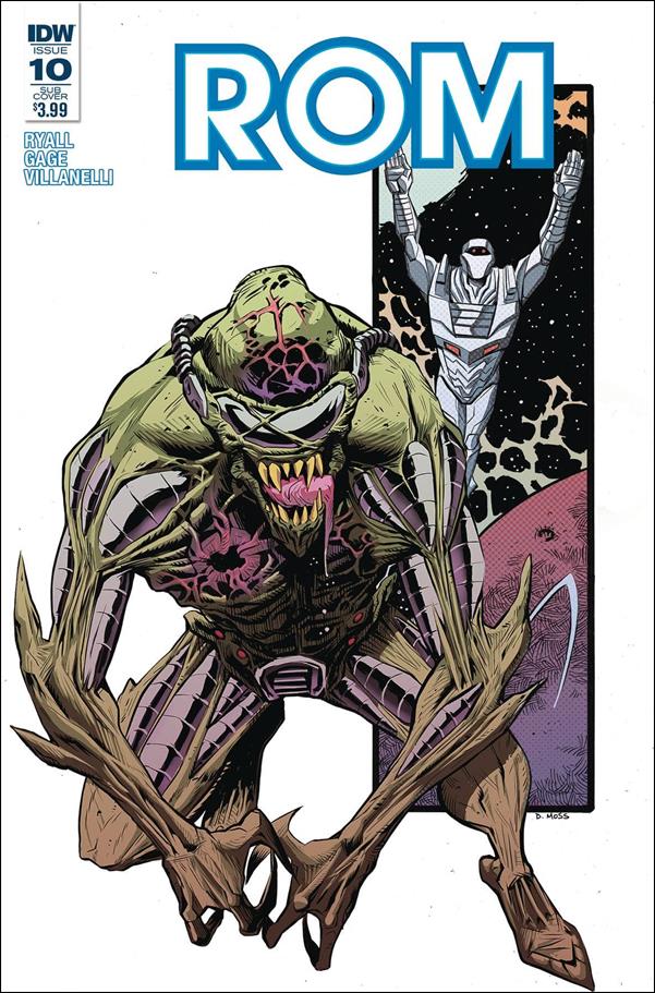 ROM (2016) issue 10-C Drew Moss Subscription Cover