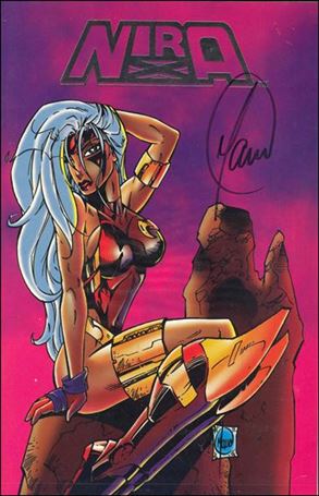 Entity issue '1/2' Nira X Foil Cover (Signed by Bill Maus) 1/500