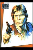 Star Wars Galaxy: Series 1 (Factory Base Set) card 7 Han Solo