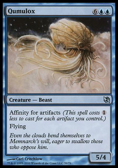 Magic the Gathering: Duel Decks: Elspeth vs. Tezzeret (Base Set) card 59 Qumulox