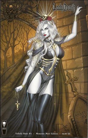 Lady Death: Unholy Ruin (2018) issue 1-B Dawn McTeigue Memento Mori Cover