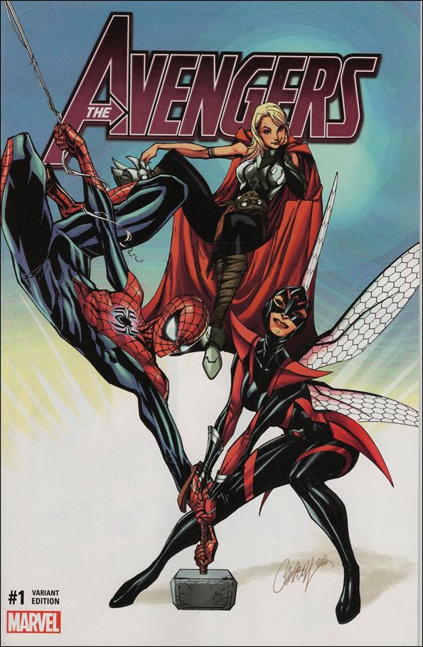 Avengers (2017) issue 1-I J. Scott Campbell ComicXposure Cover 1/3000