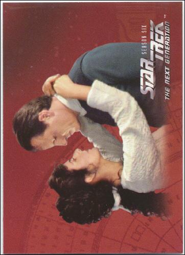 Star Trek: The Next Generation - The Episode Collection Season Six (Base Set) card 530 Mission Chronology