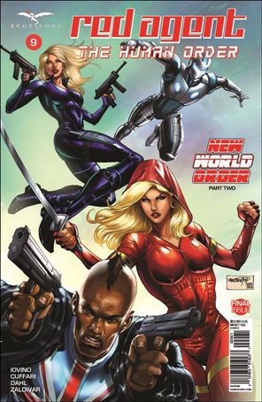 Red Agent: The Human Order issue 9-D Sheldon Goh Cover