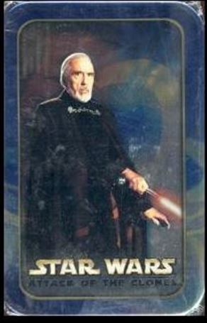 Star Wars: Attack of the Clones card 6-B Sealed Collector's Tin - Count Dooku