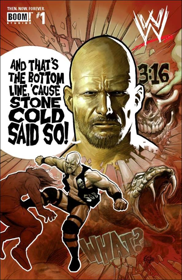 WWE: Then. Now. Forever. issue 1-D Eric Powell 1:10 Cover