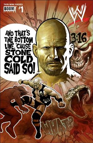 WWE: Then. Now. Forever. issue 1-D Eric Powell 1:10 Cover