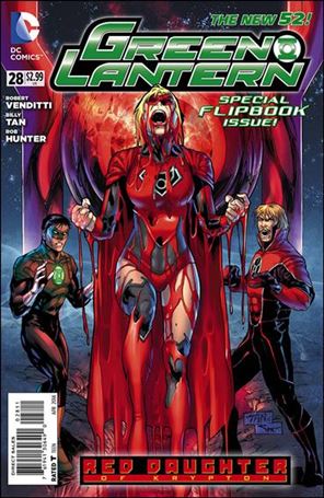 Green Lantern (2011) issue 28 Flipbook with Red Lanterns #28