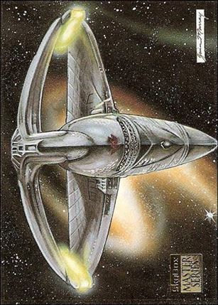 Star Trek Master Series: Series 2 (Base Set) card 68 Romulan Warbird