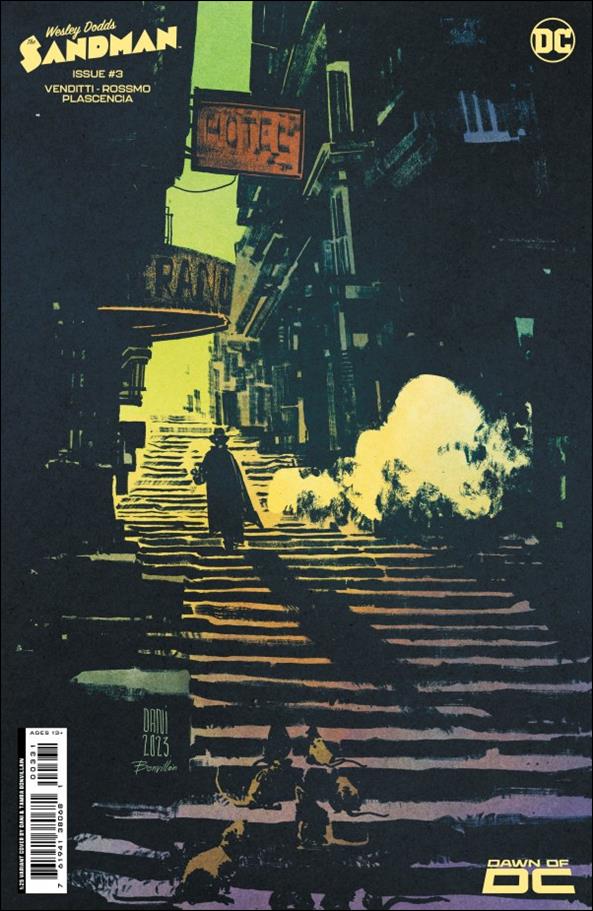 Wesley Dodds: The Sandman issue 3-C Dani 1:25 Cardstock Cover