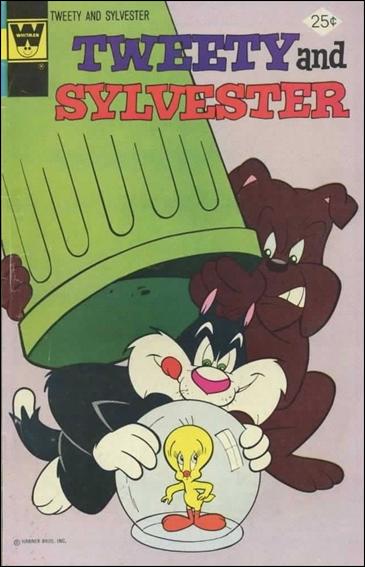 Tweety and Sylvester (1963) issue 48-B Whitman Cover