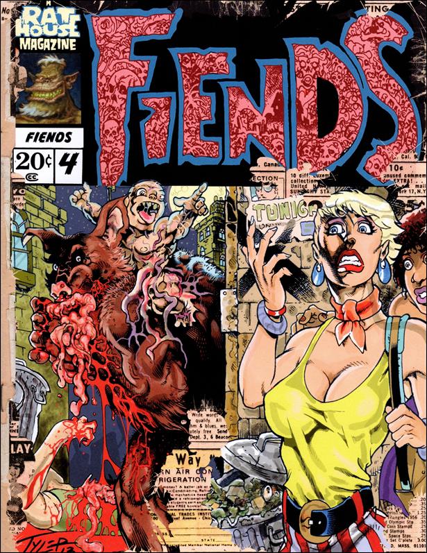 Fiends (2018) issue 4 Art Edition