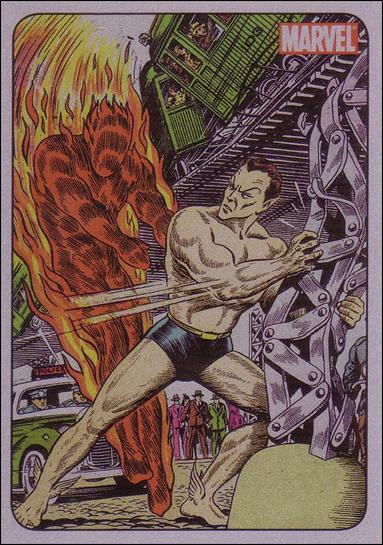 70 Years of Marvel Comics (Parallel Metallic Ink Base Set) card 3 1940