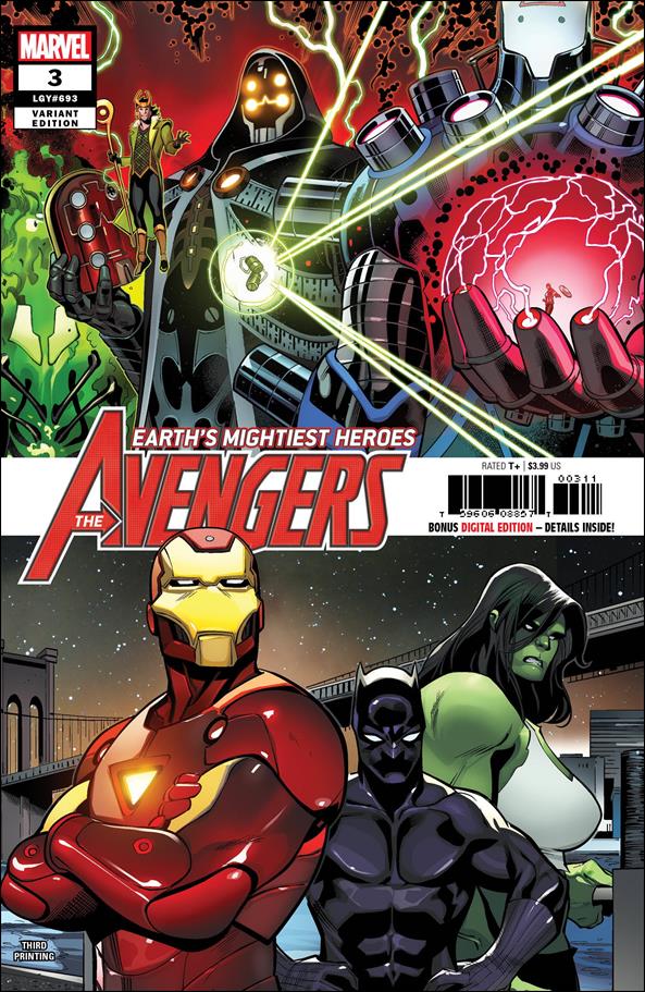 Avengers (2018/07) issue 3-D Paco Medina Cover (3rd Printing)